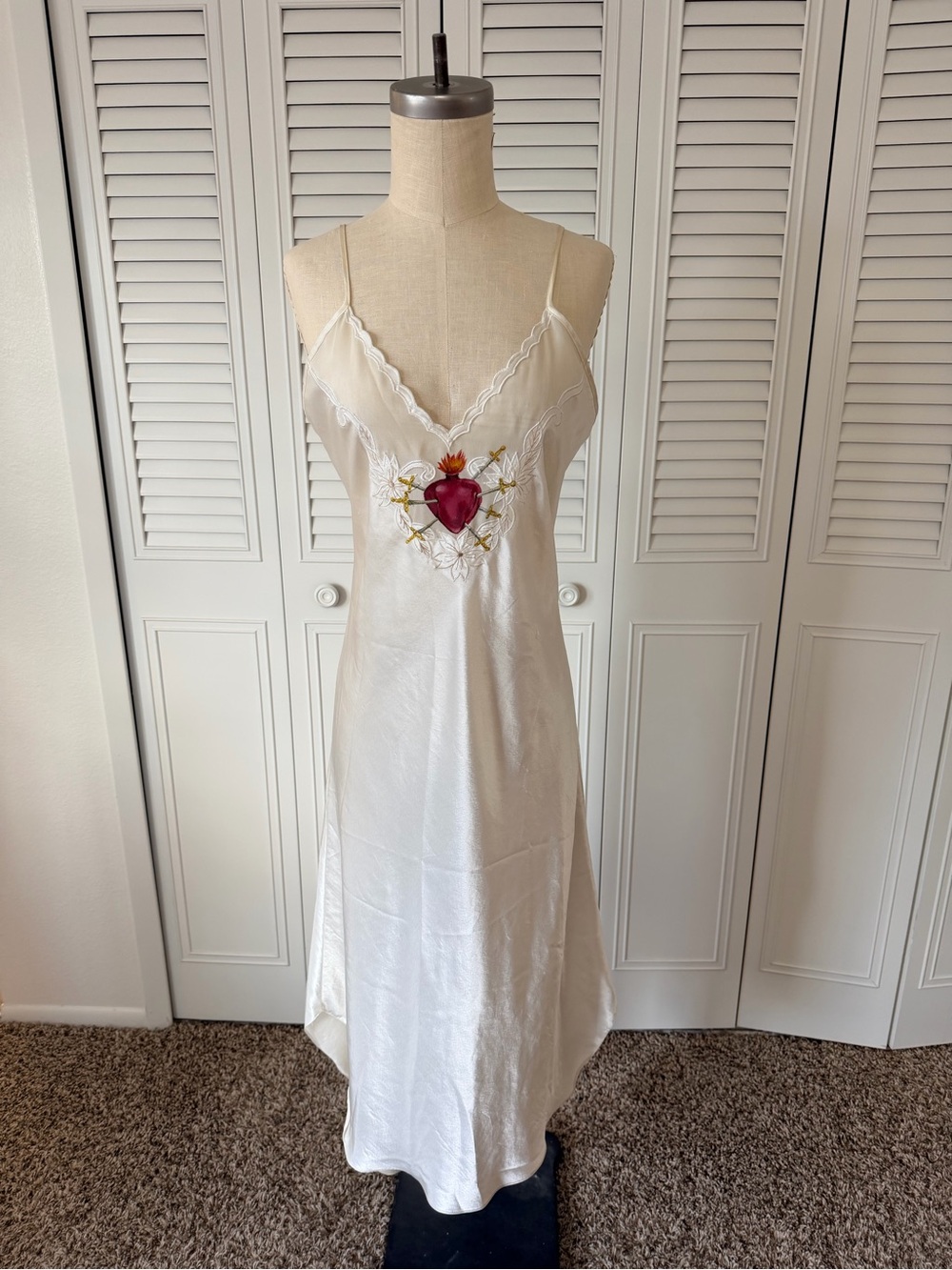 Women's Maxi Satin Slip Dress
